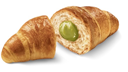 Croissanty s pistáciovou náplňou Croissant Pistacchio BAULI 250g