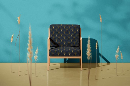 Poťahová látka, materiál, záclony, čalúnenie, zamat, zamat, vejáre v štýle art deco