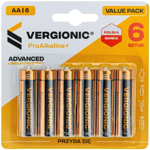 ALKAICKÉ BATÉRIE 6 KS R6 AA VERGIONICKÉ