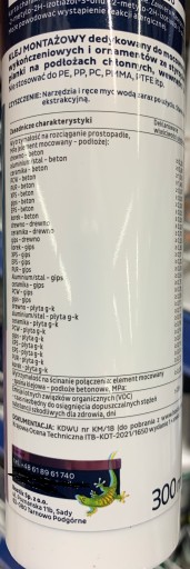 LEPIDLO NA OMIETKU A STYROPINU 300 ML