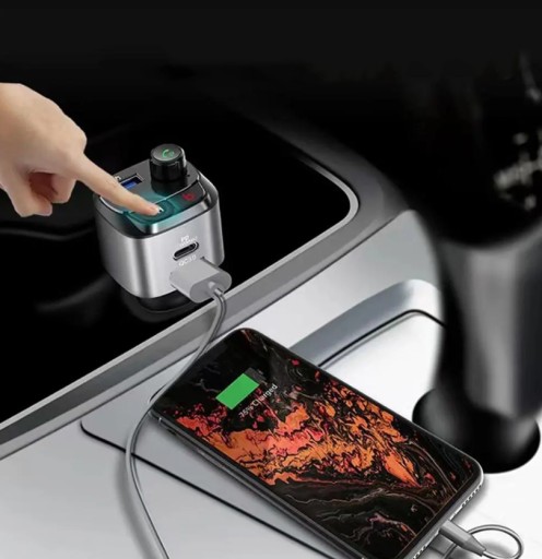 BLUETOOTH AUTO VYSIELAČ FM MP3 RÝCHLA NABÍJAČKA 3 x USB QC 3.0