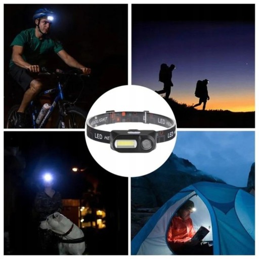 VÝKONNÁ LED HLAVNÁ LAMPA REFLEKTOR COB HLAVNÁ LAMPA VODEODOLNÁ