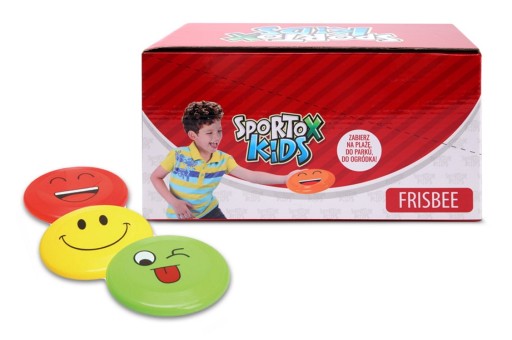 HÁDZACÍ KOTÚČ FRISBEE, LIETAJÚCI KOTÚČ, ÚSMEV