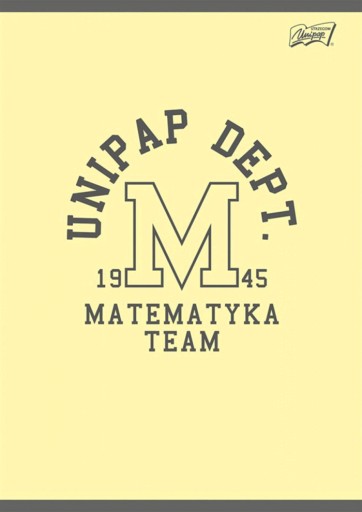 ZÁPISNÍK A5 MATEMATICKÁ mriežka 60 LIST UNIPAP-0153