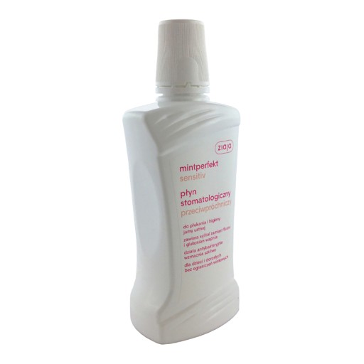 ZIAJA MINTPERFECT SENSITIVE tekutina proti zubnému kazu 0,5L