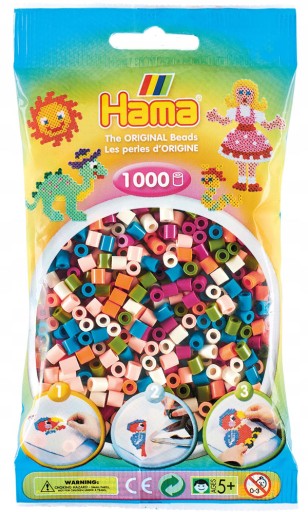 Zažehľovacie korálky MIX58 1000 ks HAMA 58