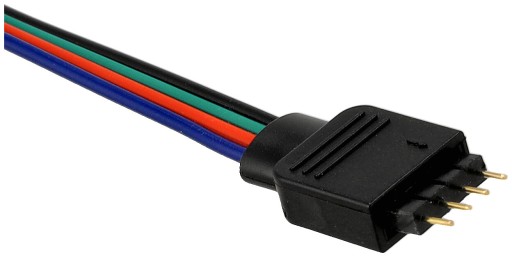 Konektor pre RGB LED pásik Clip-Cable-Socket