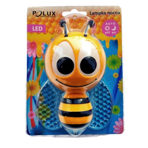 ZÁSUVNÁ LED NOČNÁ LAMPA SO SNÍMAČOM PRE DETI