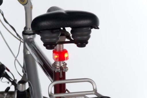 Dunlop - Sada silikónových LED bicyklových svetiel vpredu a vzadu