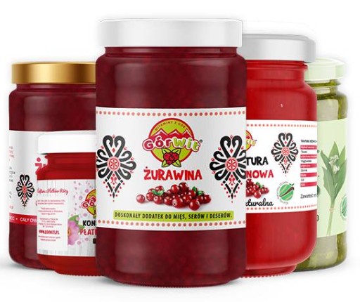 DŽEM GÓRWIT MALINA 320 g