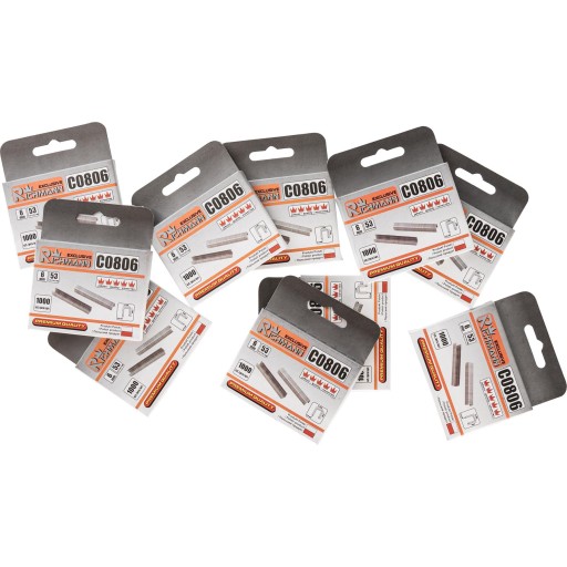 Čalúnnické sponky 6MM typ 53 1000 ks CORONA