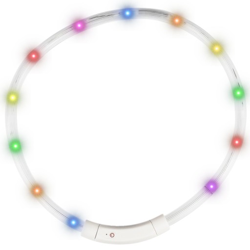 LED OSVETLENIE PRE PSA A MAČKY, NASTAVITEĽNÉ, 70 cm