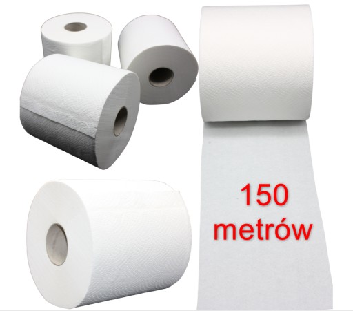 Papierová utierka v rolke CELULÓZOVÁ BIELA 150 M XXL