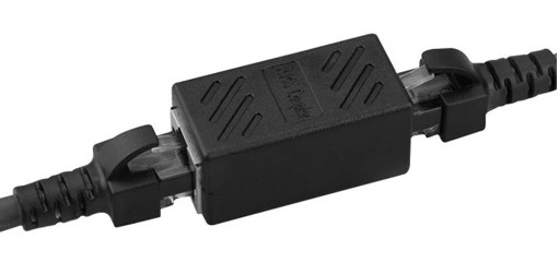 KEYSTONE KONEKTOR SUDOVÝ KONEKTOR RJ45-RJ45 LAN ETHERNET CAT.6 ROZŠÍRENIE
