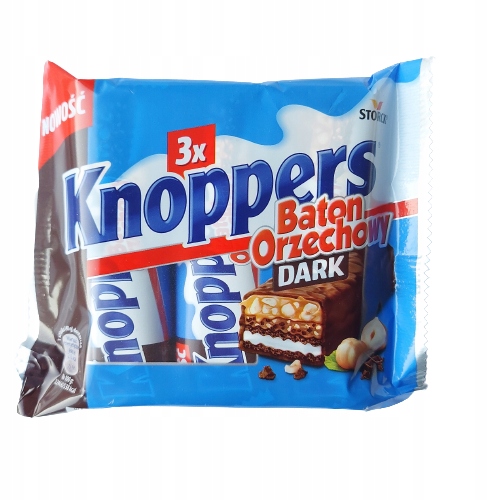 Knoppers Tmavá orechová tyčinka 120 g