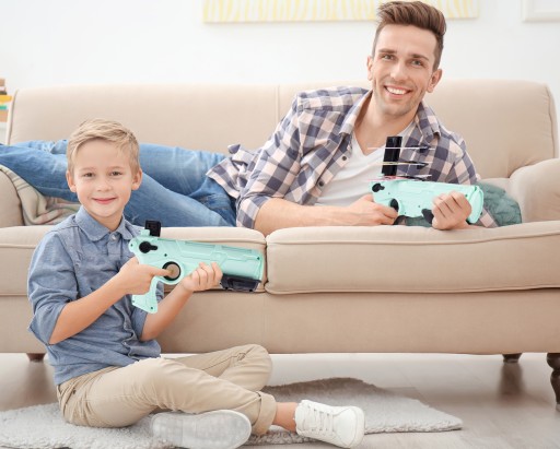 ODPAĽOVAČ ZBRAŇOVÝCH LIETADEL + 4x LIETADLO PRE DETI ŠÍP LIETADLA