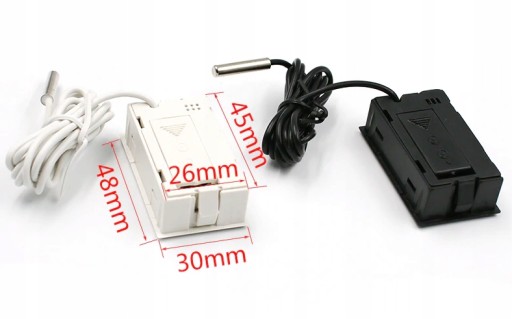 LCD elektronický teplomer s bielou sondou do 110C