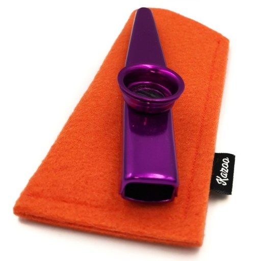 Fialové PUZDRA KAZOO Orange + MEMBRÁNA