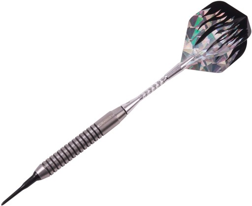 Oceľové šípky Hudora Classic Softdarts, 3 ks