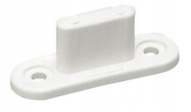 2 x Spodné vedenie plutiev S100 WHITE