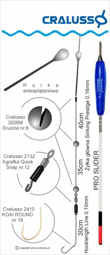 LESZCZ_PL Rúrka proti zamotaniu pre slider 5g