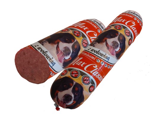 MAX CLASSIC FOOD BAR 80% MÄSO S VITAMÍNMI D3, E, B1, B2, B6, B12 1kg