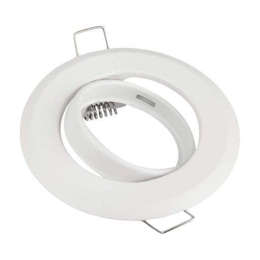 GU10 6W LED SET, okrúhle BIELE halogénové SVIETIDLÁ