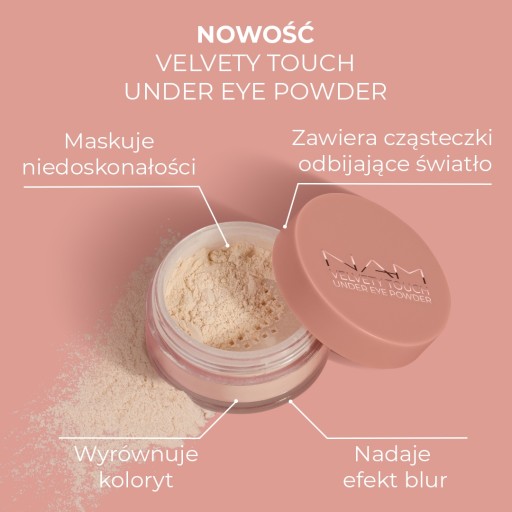 NAM Velvety Touch Under Eye Púder