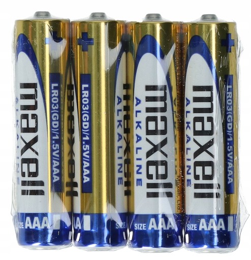 LR3 AAA 1,5V MAXELL alkalické batérie 4 ks.