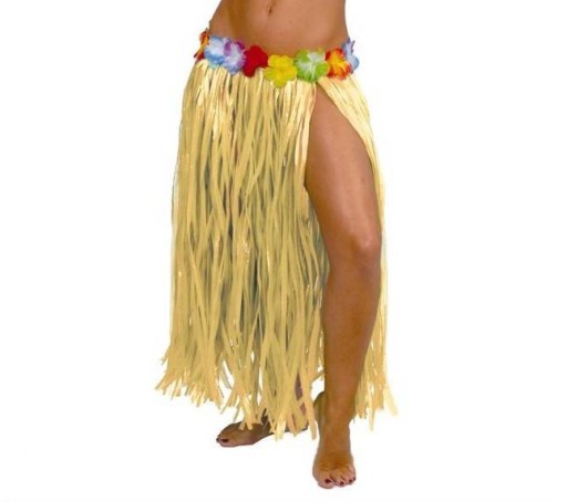 HAWAJSKÁ SLAMENÁ SUKŇA HULA HAWAII TANCE