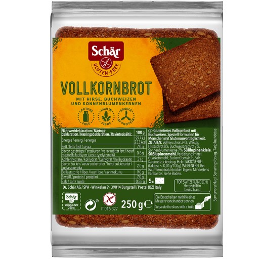 SCHAR Chlieb viaczrnný s pohánkou Solena 250g