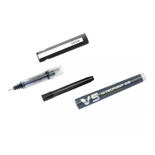 Jemná vložka PILOT V5 CARTRIDGE SYSTEM, čierna