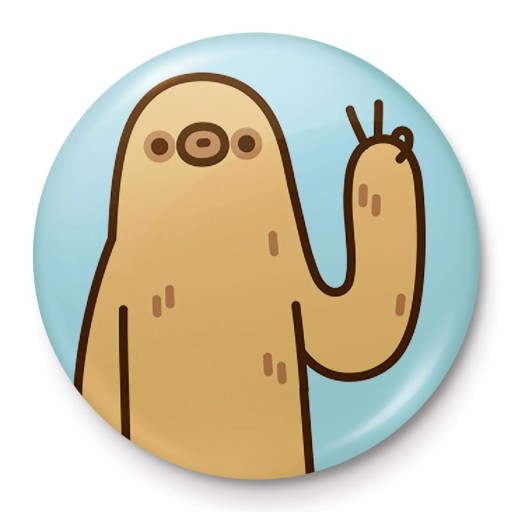 Špendlík na šaty Pusheen the Sloth Značkové špendlíky na batoh 2,5 cm