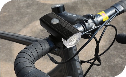 SET PREDNÉ LED SVETLO NA BICYKEL + ZADNÉ SVETLO
