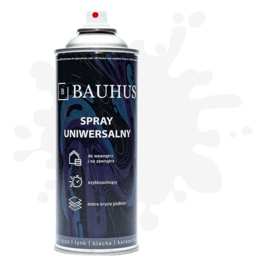 FARBA V SPREJE Matná biela FARBA V SPREJE ENAMEL RAL 9010 Matná Universal