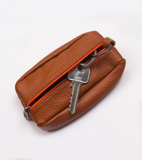 Malá kožená peňaženka na pánske kľúče