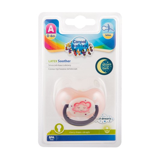 Gumový ukľudňujúci cumlík 0-6m 22/642