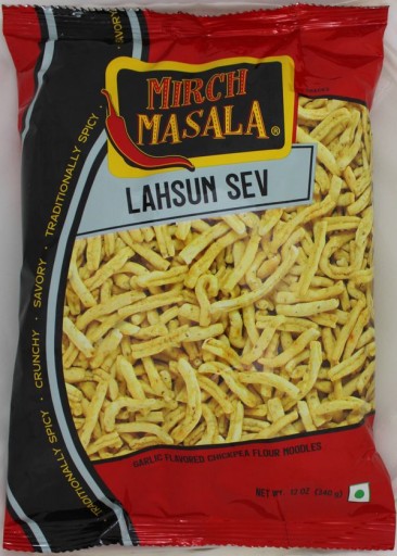 Indický snack Lahsun Sev Mirch Masala 340g