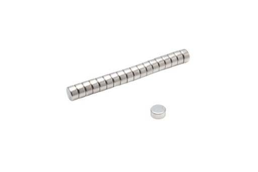 Neodymový magnet valcový MW 6x3 N38 10 ks