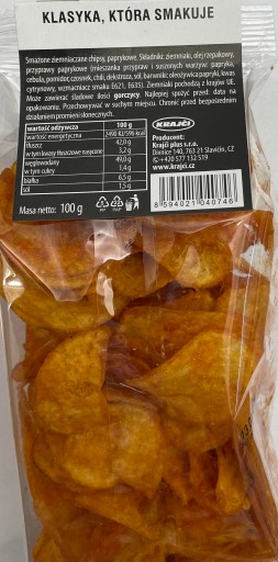 Cyrilovy Bramburky Česká paprika čipsy 100g