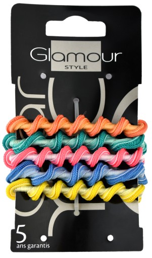 GLAMOUR SMALL HAIR GUMBER SPRINGS 3 ks