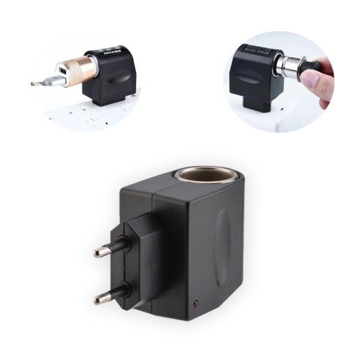 ADAPTÉR DO AUTOZAPAĽOVAČA 12V 110 - 220V