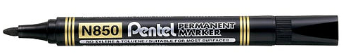 PERMANENTNÝ ZNAČOVAČ ČIERNA PENTEL N850 490250607136
