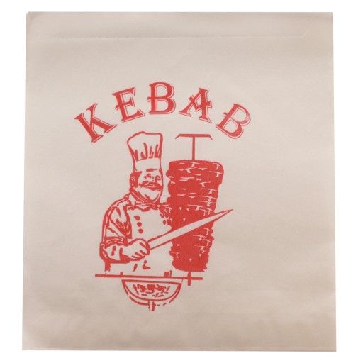 Obálka na kebab vo fólii, 250 kusov