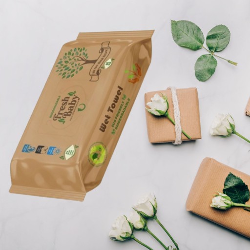 Fresh Baby Aqua Nature vlhčené obrúsky 60 kusov