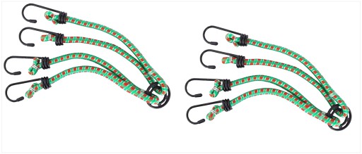 I4L67 ELASTICKÉ KÁBLE SPIDER BATOŽINA 4 RAMENNÁ 40CM 2KS 0000-00