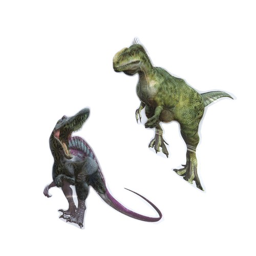 VEĽKÉ XXL NÁLEPKY NA STENU T-REX 3D DINOSAURY