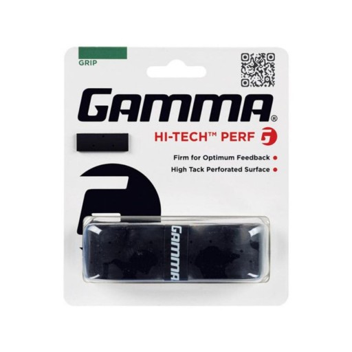 GAMMA HI-TECH PREFORATED GRIP BK základná omotávka 1 ks