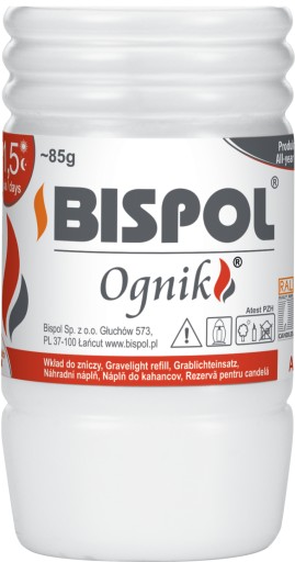 Vložka do sviečky parafínová BISPOL WP0 36h 1 ks
