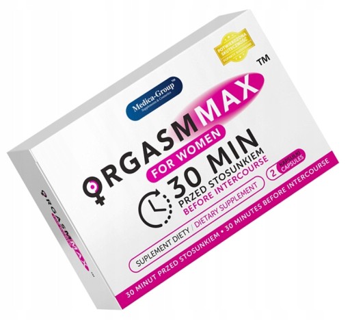 OrgasmMax pre ženy - 2 kapsuly